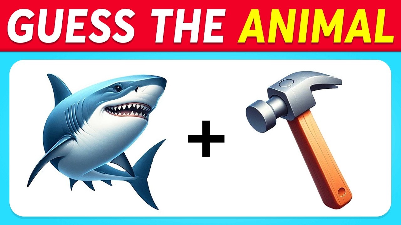 Guess The Animal By Emoji 🐵🦁🐶 Animal Emoji Quiz | Quiz Blitz