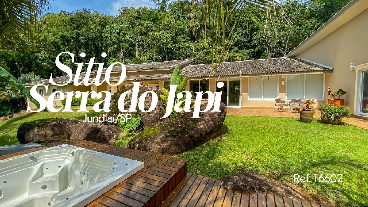 SITIO DE 22.154M² COM 647 M² DE AREA CONSTRUIDA NA SERRA DO JAPI - JUNDIAÍ / SP