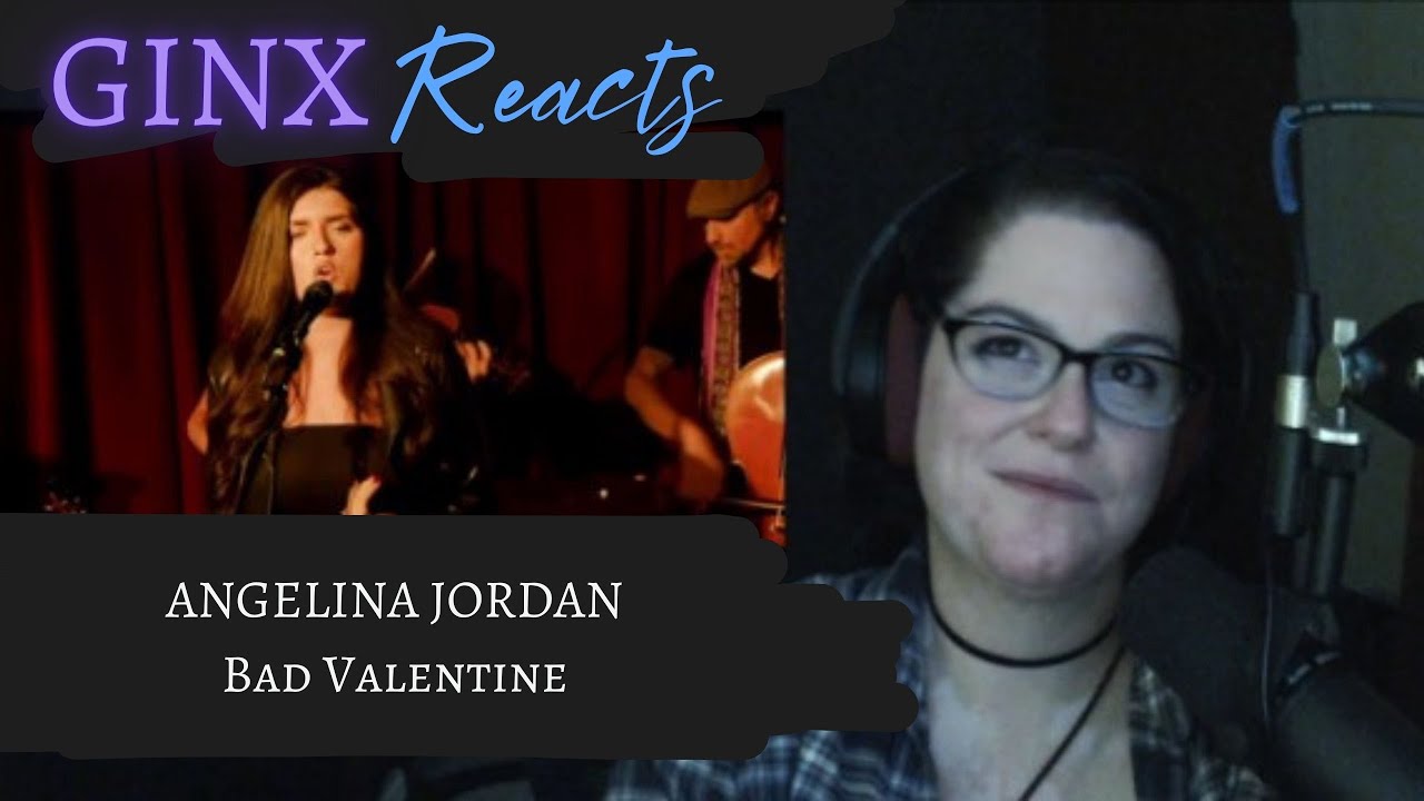 GINX Reacts | Angelina Jordan - Bad Valentine (live w/ Toby Gad) | Reaction & Commentary