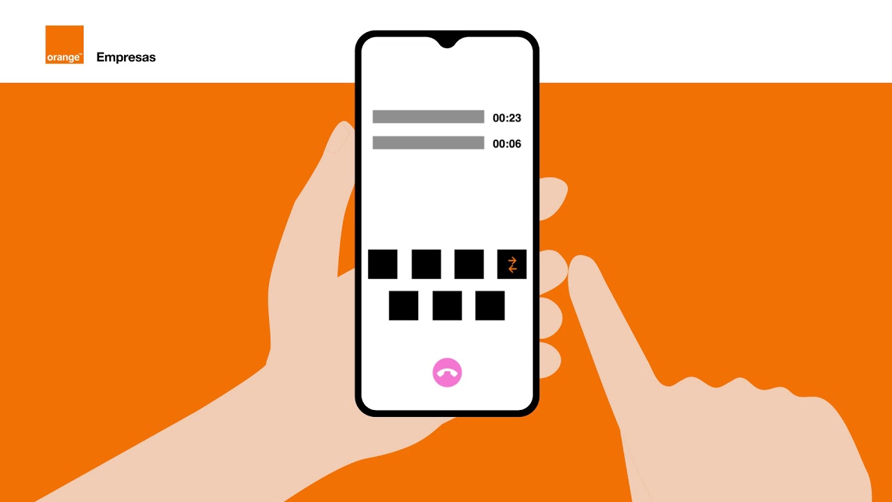&iquest;C&oacute;mo transferir una llamada con un tel&eacute;fono Android sin usar la App Conecta?