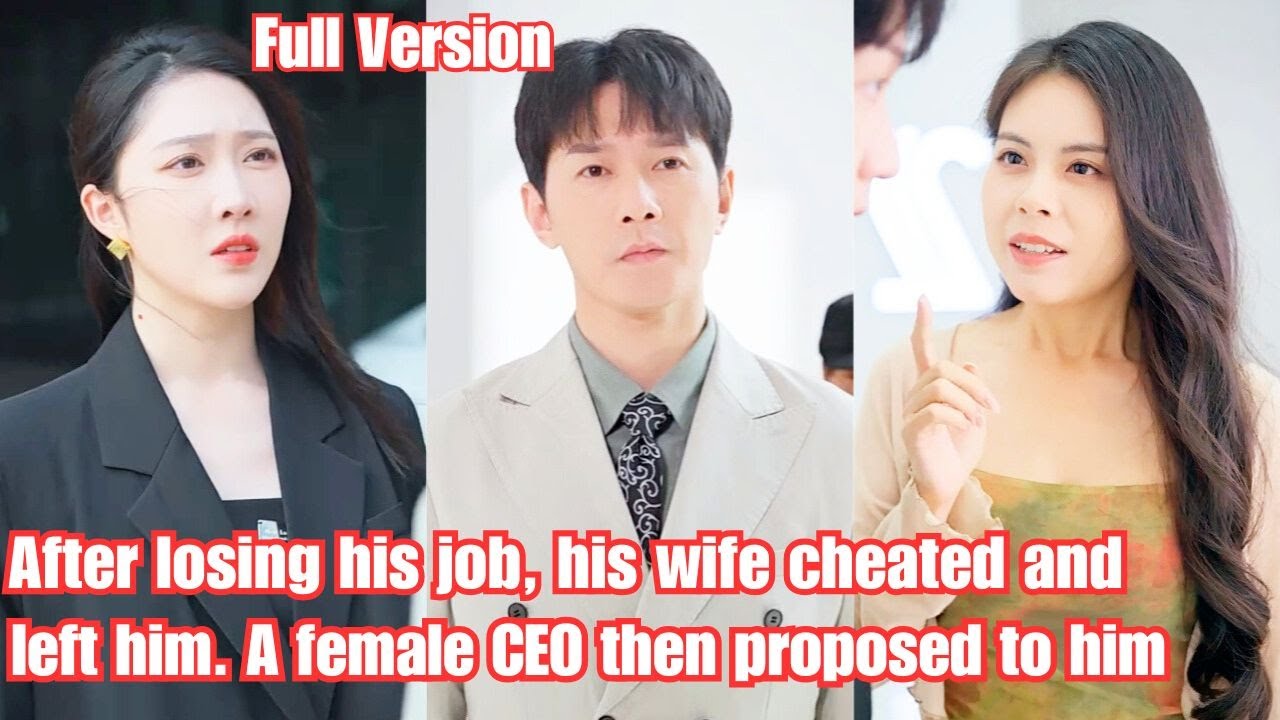 After losing his job, his wife cheated and left him. A female CEO then proposed to him.