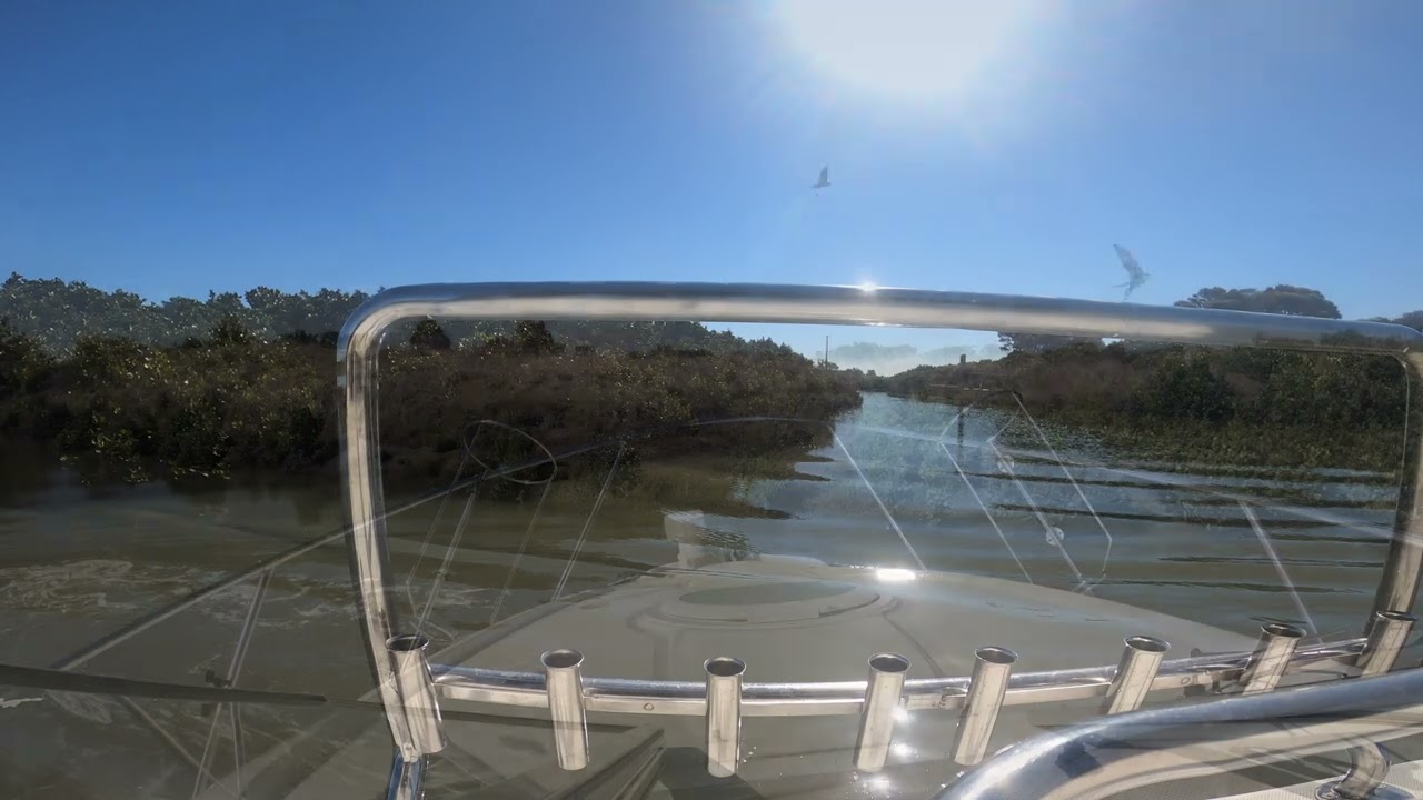 Exploring Deep Water Creek Westernport Bay Victoria