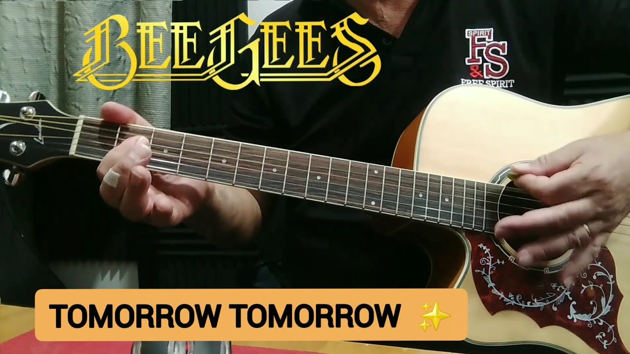 Tomorrow Tomorrow - Bee Gees Guitar Cover 🎸🎙#beegeescover #beegees