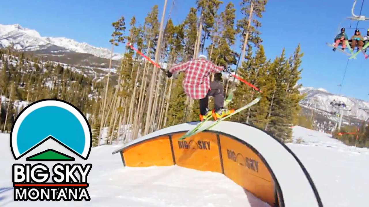 The Bright Warm Blue Days at Big Sky Montana