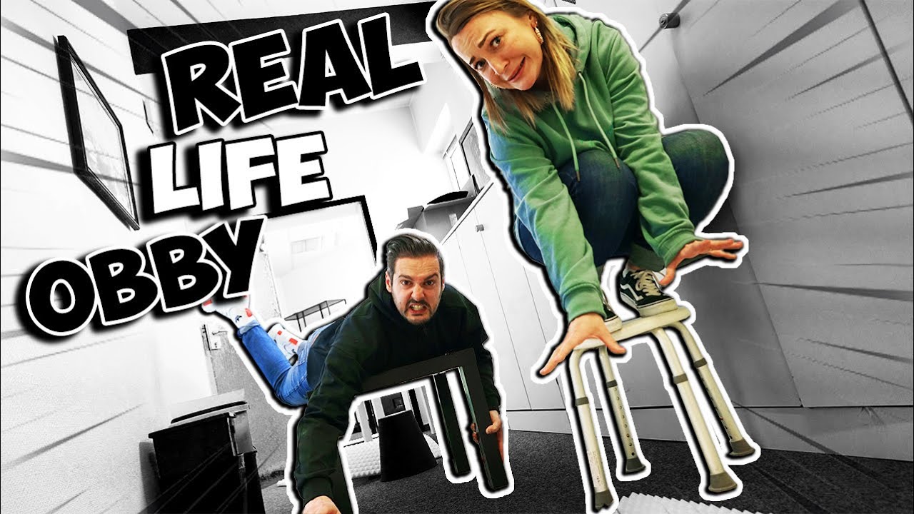 Danias Black&White Obby! Werden Kaan und Bianca entkommen?