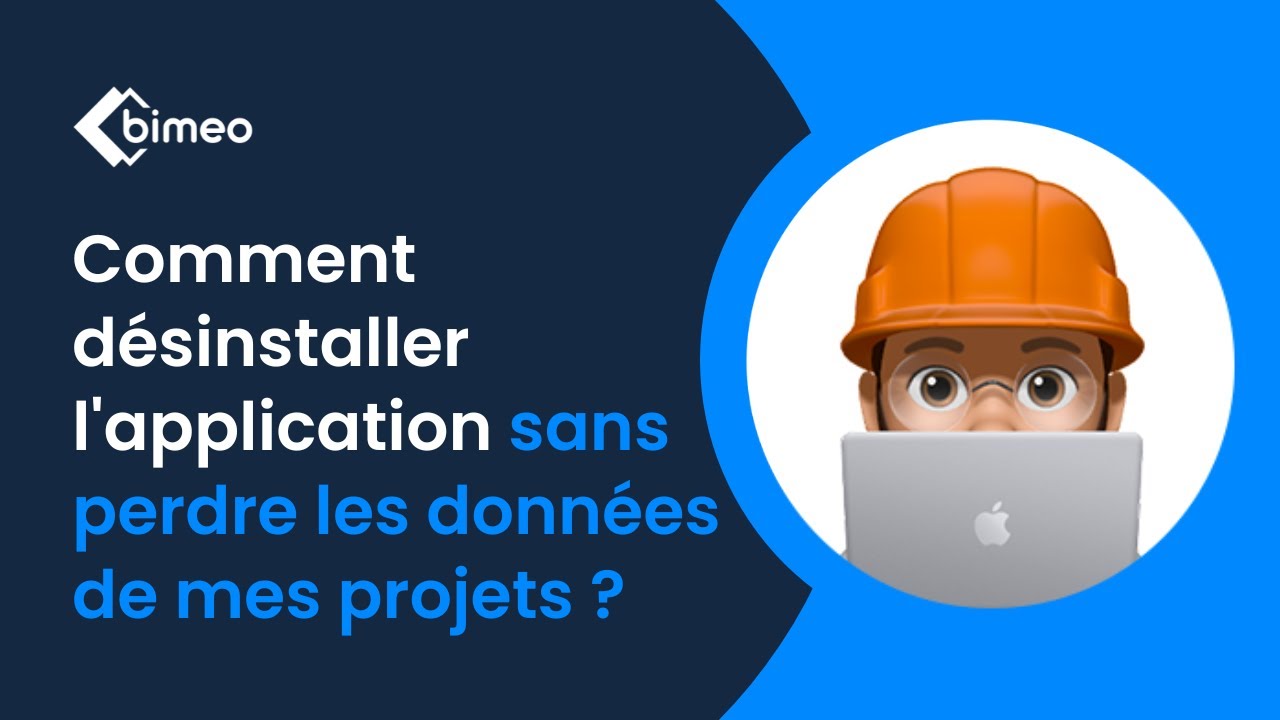 Astuce : Comment désinstaller l'application sans perdre les données de mes projets ?
