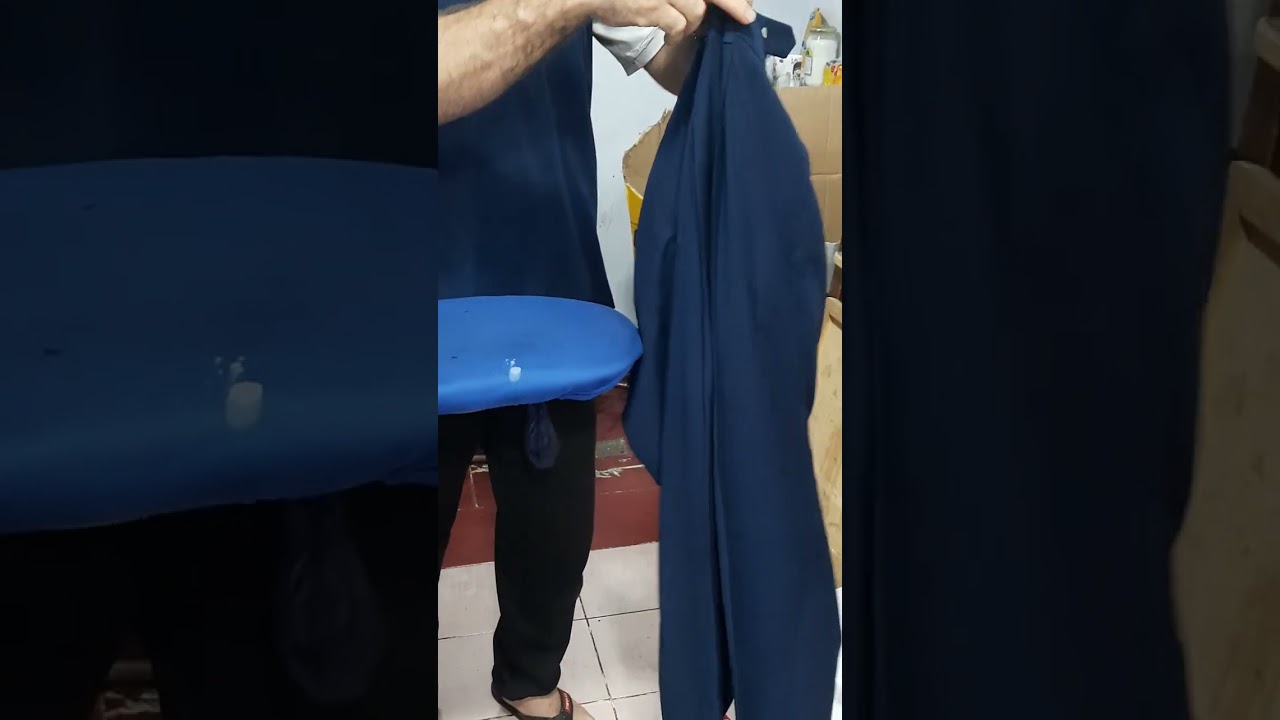 كيفية كوى بنطلون البدله فى المنزل