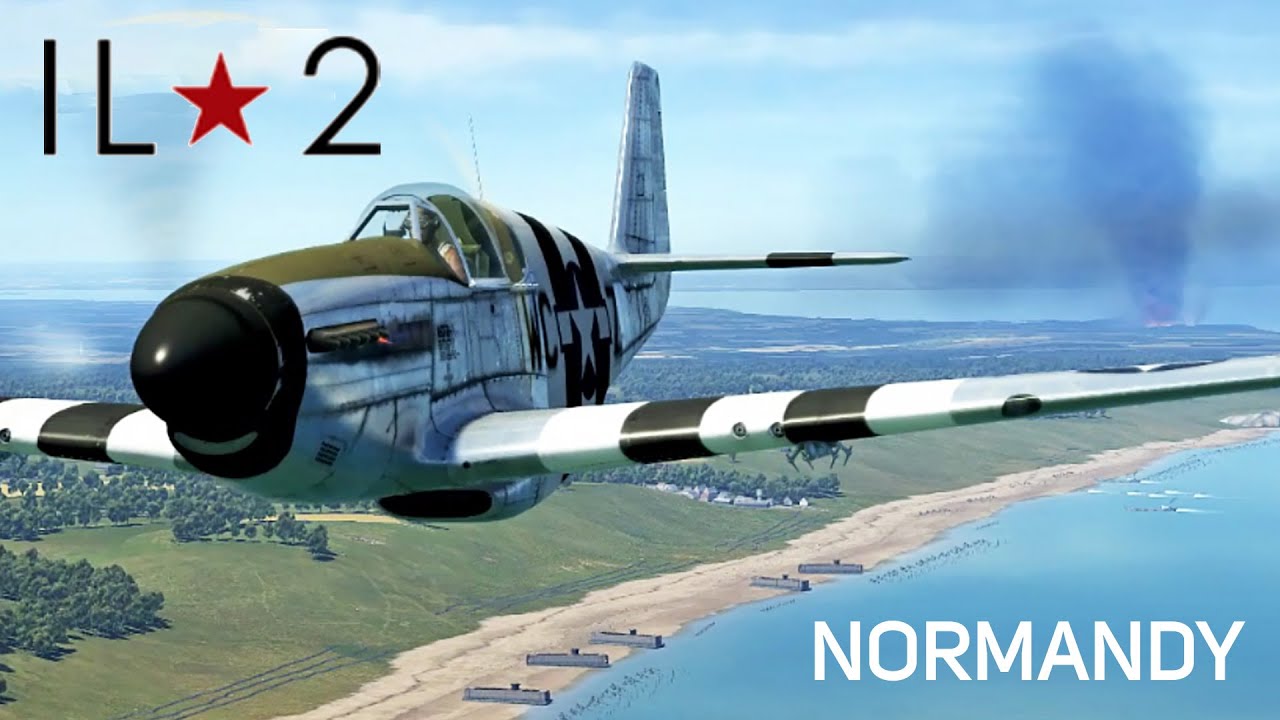 The Eve of D Day | P-51B Section Leader | IL-2: Battle of Normandy