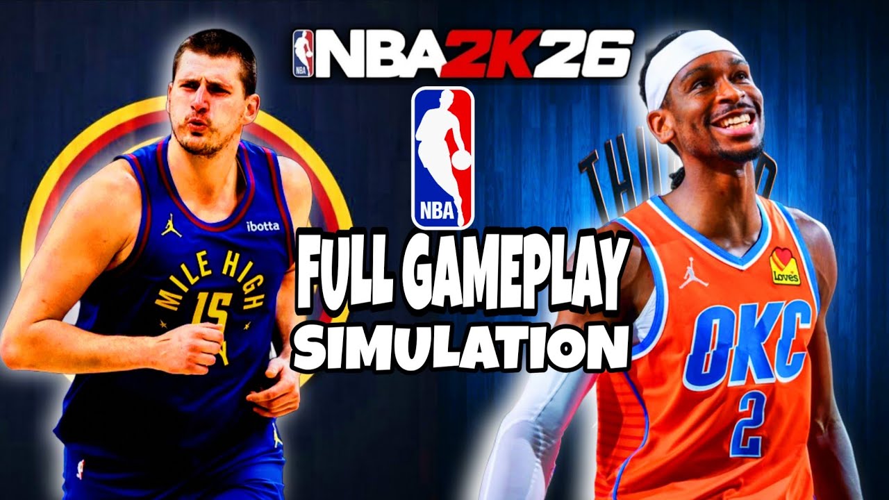 NUGGETS at THUNDER | FULL GAMEPLAY SIMULATION | March 9, 2026 | NBA 2K26