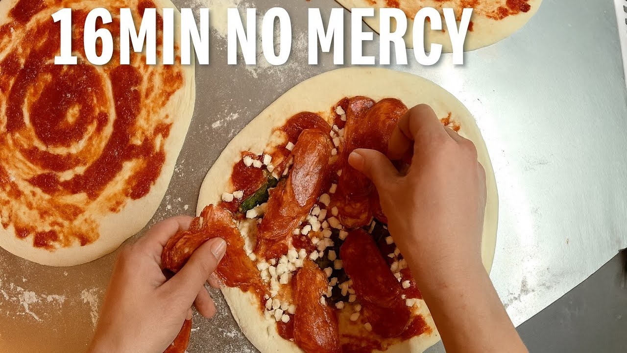 POV PIZZA MAKING DURING SERVICE HOURS