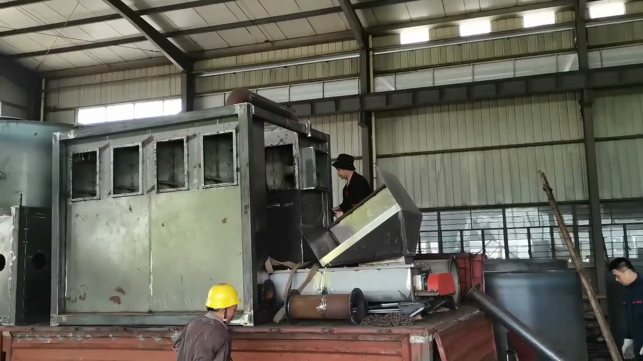 5 tonnes de d&eacute;chets transform&eacute;s en &eacute;nergie : four de carbonisation par pyrolyse magn&eacute;tique