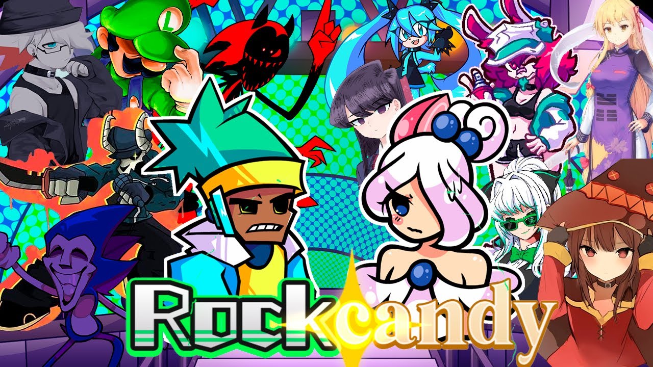 Rockcandy but Different Characters Sing It  (FNF Rockcandy but Everyone Sings It)