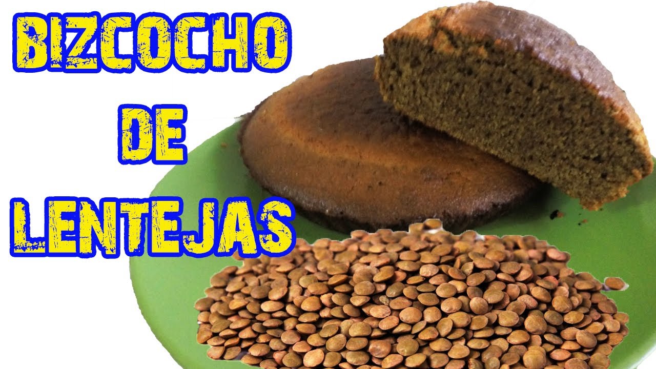 Bizcocho de LENTEJAS nunca antes visto