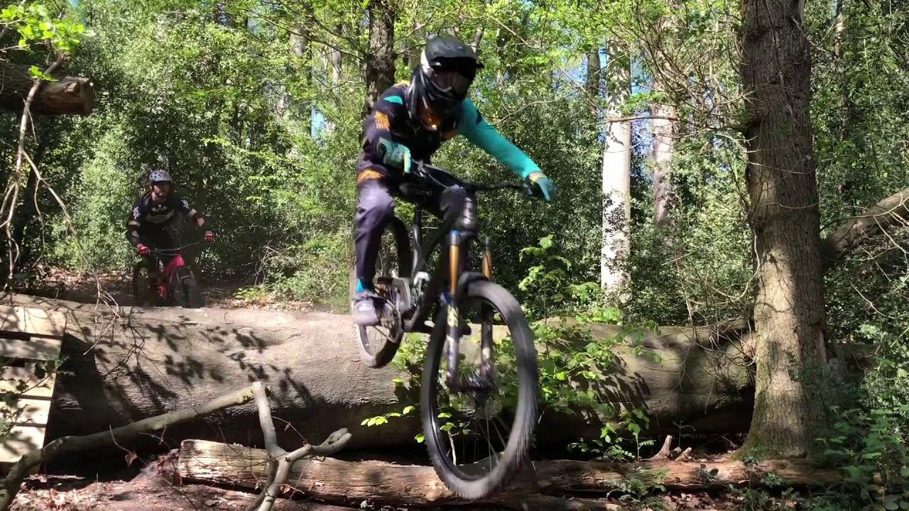 Schellenberger Wald Essen NRW Downhill Freeride Mountain bike Edit
