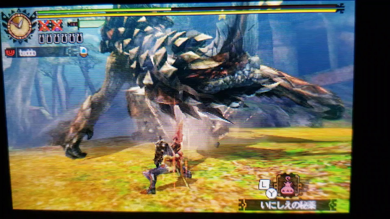【MH4G】140セルレギオス 生産チャージアックス 08'02''96
