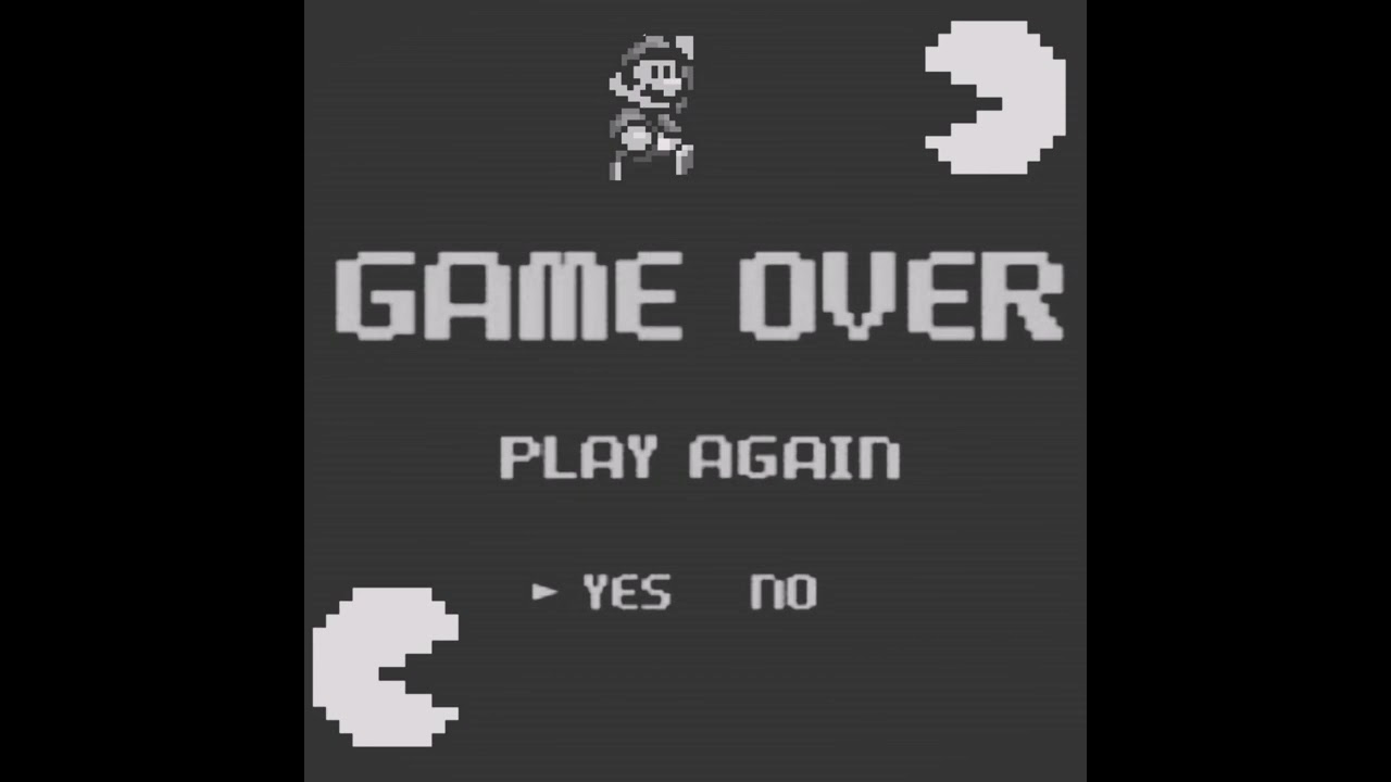 GAME OVER (slowed version)