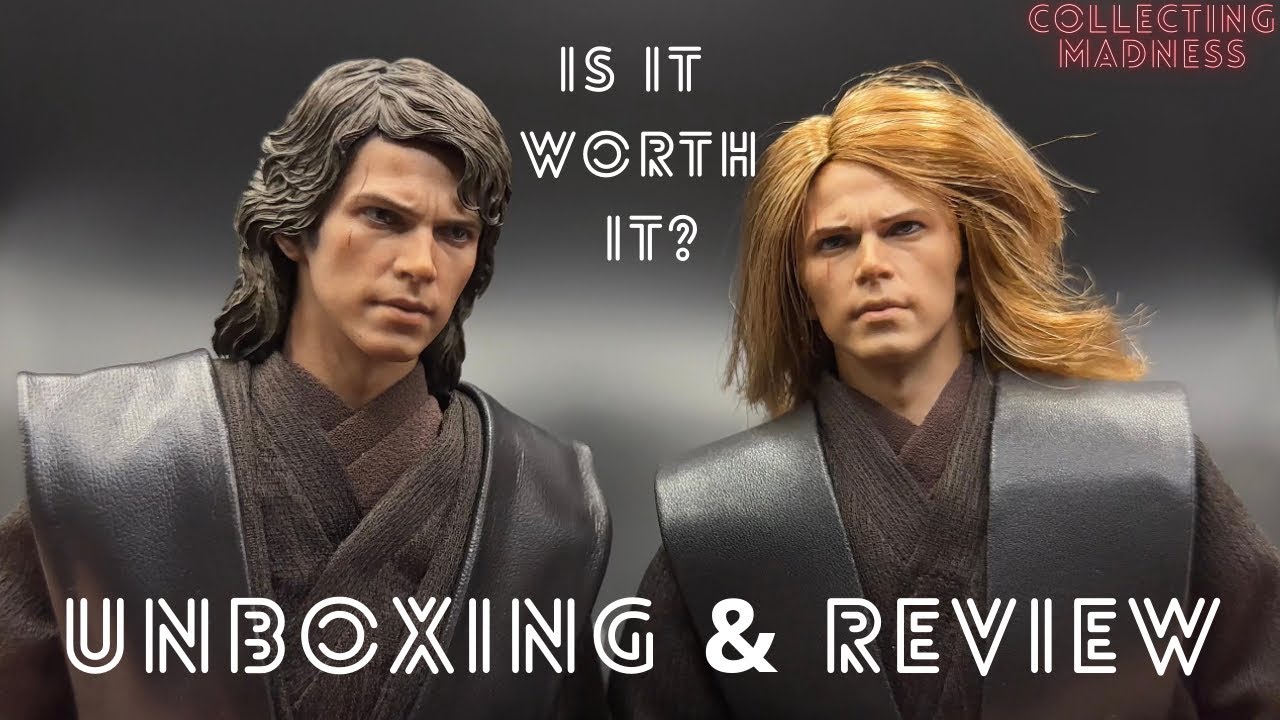 Hot Toys Anakin Skywalker Vs. Alpha Toys Chosen One Unboxing & Review #starwars #hottoys #collection