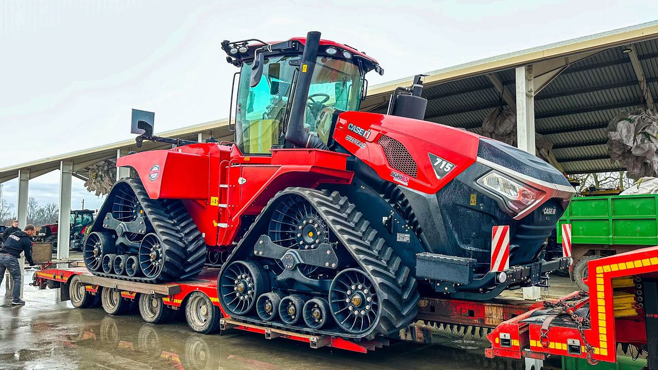 Így érkezett meg a legelső Case IH Quadtrac 715 Magyarországra! AGRI CS | Túrkeve