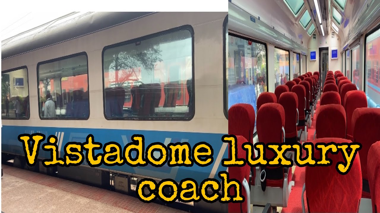 India&rsquo;s most expensive coach #thirstyrounds #travel #bangalore #indianrailway #tourism #vistadome