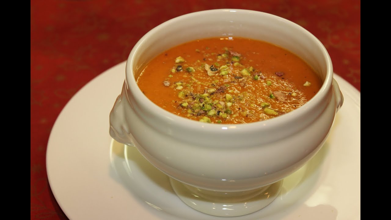 SOPA FRIA DE TOMATE - COLD TOMATO SOUP