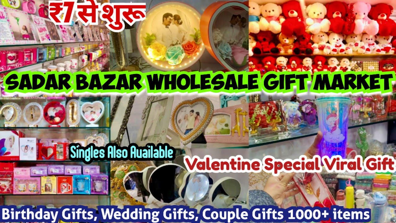 Sadar Bazaar Gift Market 🎁 Starting From ₹5 | Cheapest Gift Market #sadarbazar | The Umme Salma 