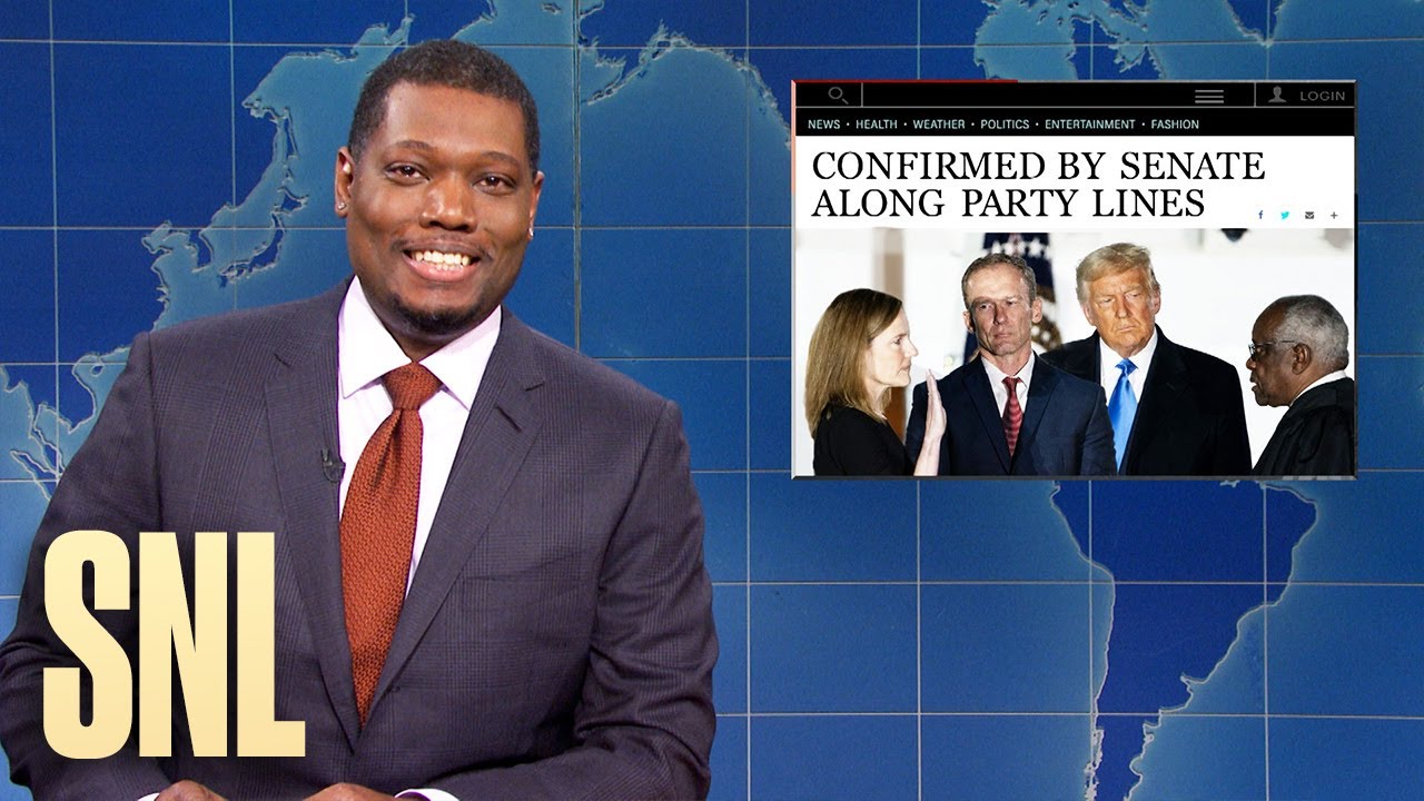 Weekend Update: Amy Coney Barrett Confirmed & Halloween Robot - SNL