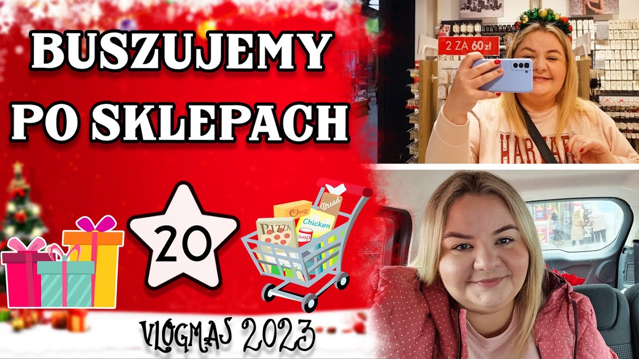 🛒🛒 ZAKUPY PRZEDŚWIĄTECZNE I PREZENT URODZINOWY #20 I MADZIOF VLOGMAS