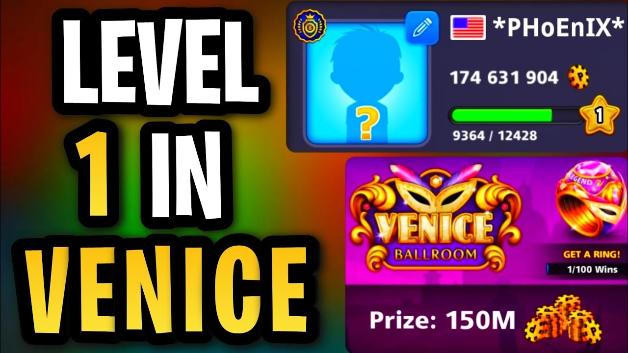 LEVEL 1 IN VENICE - (8 ball pool)