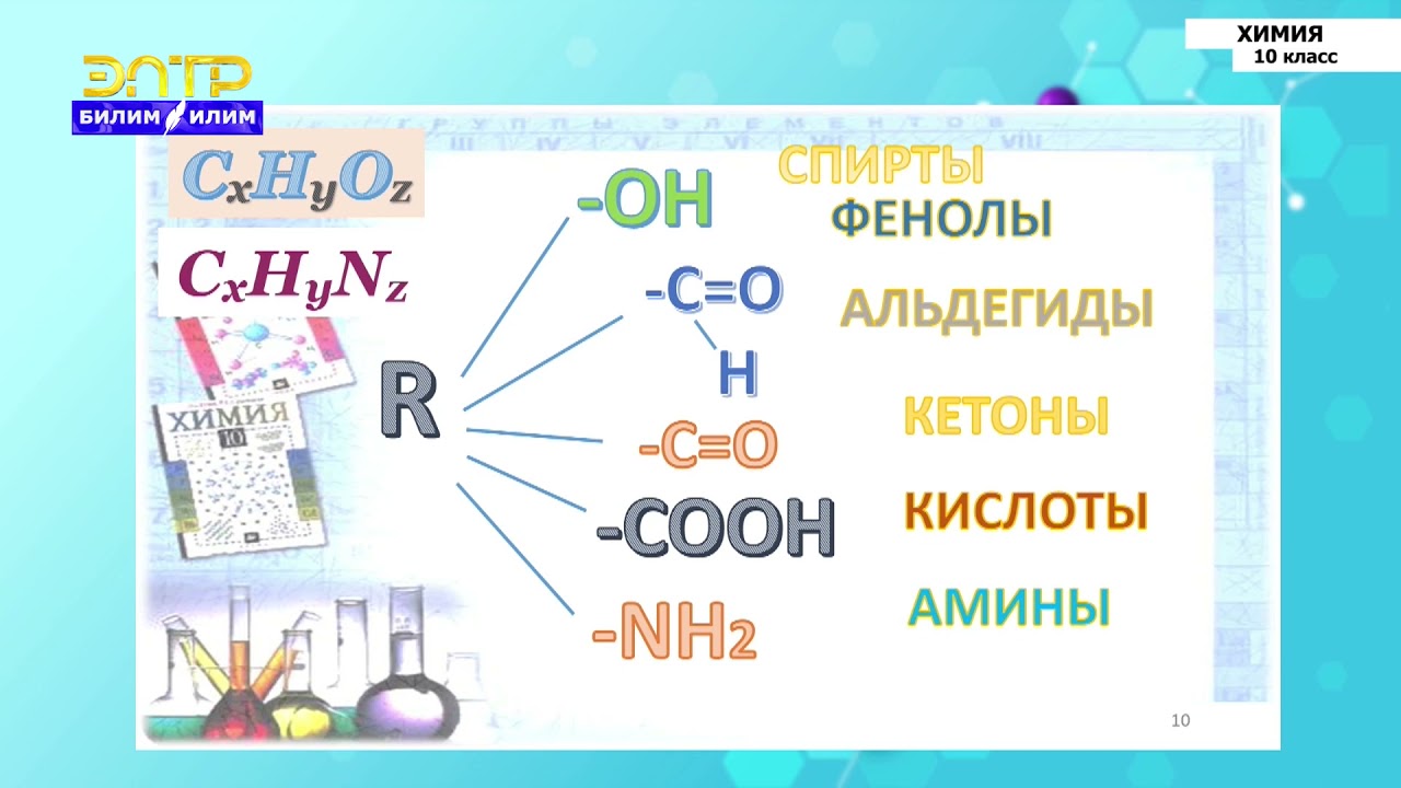 10-класс | Химия | Решение задач по пройденным темам