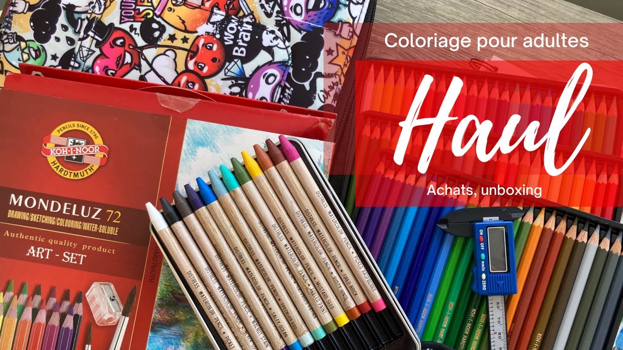 [ Haul ] Achats coloriage pour adultes❣️ Unboxing❣️