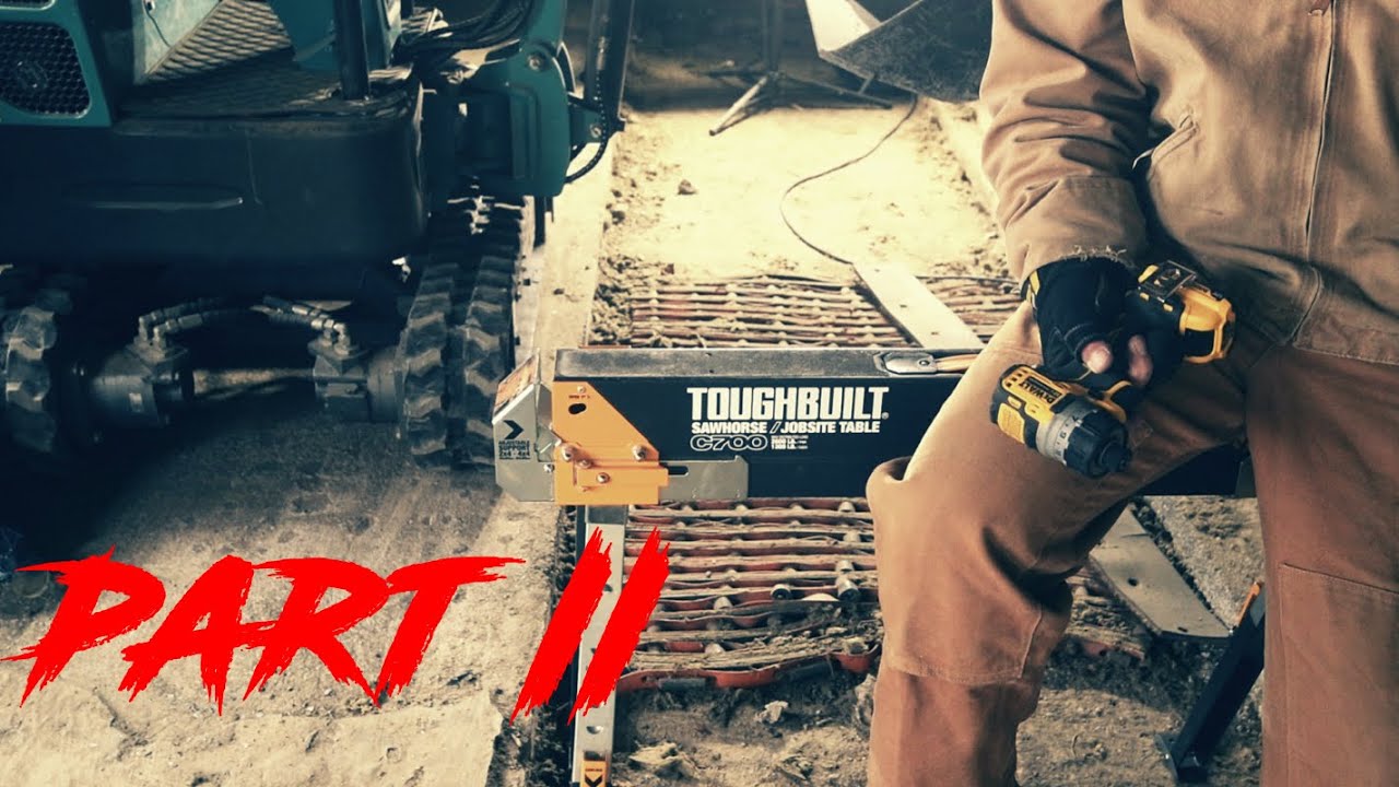 Toughbuilt C700 sawhorse part 2