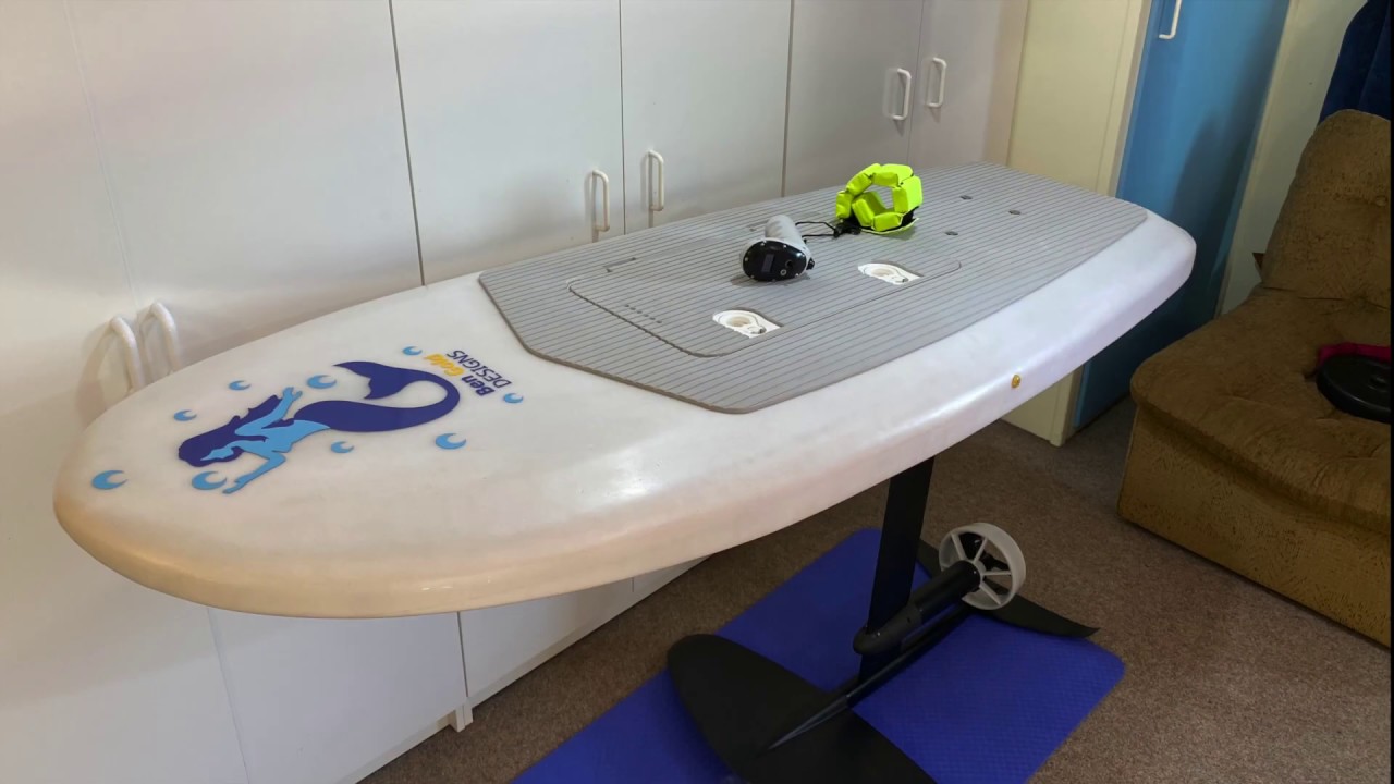 Electric Hydrofoil Build Video