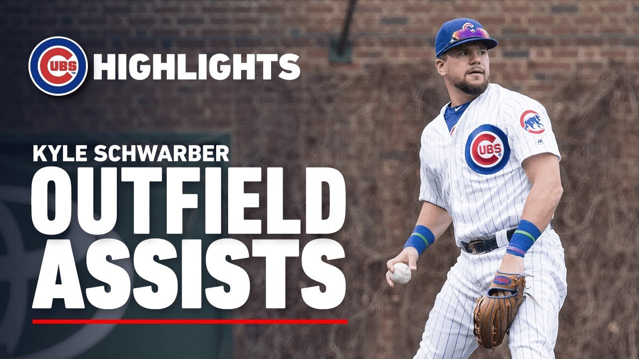 Best Assists by Cubs Outfielder Kyle Schwarber