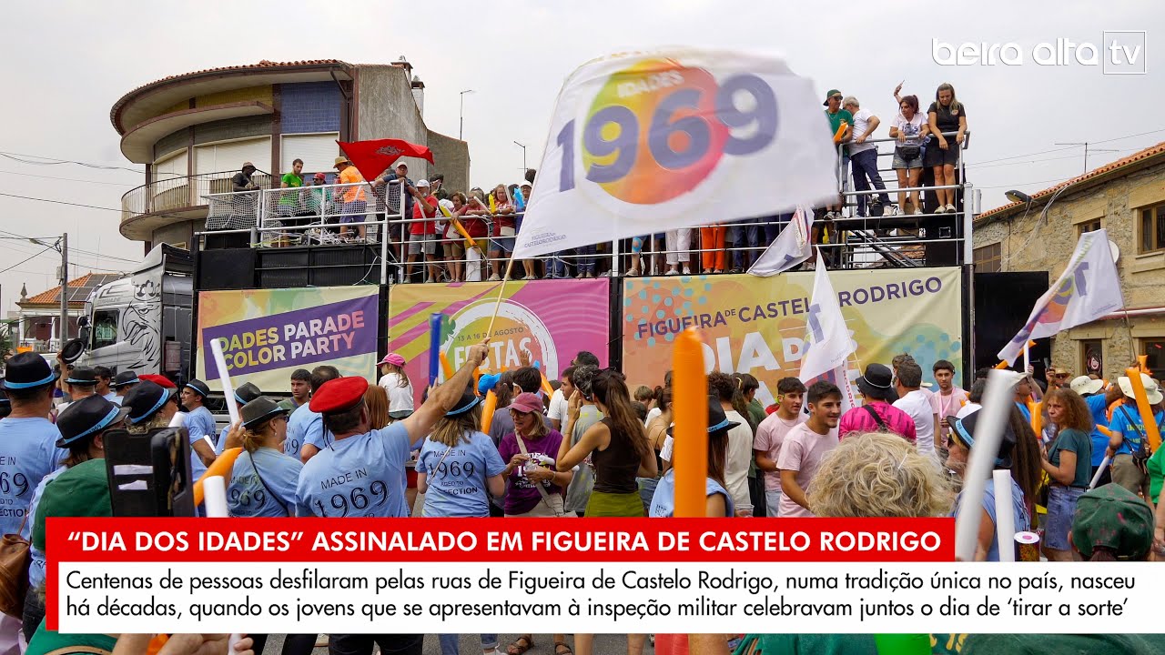 Dia dos Idades, tradição única no país, enche Figueira de Castelo Rodrigo de cor, música e animação