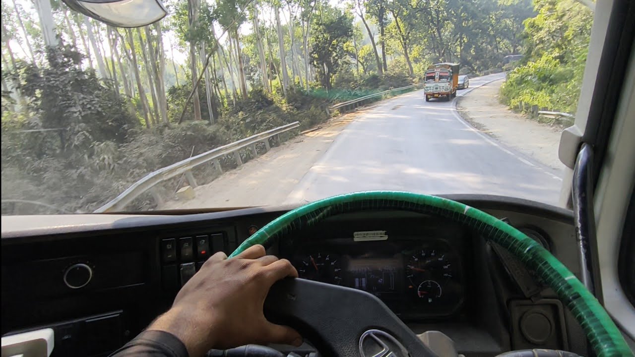 Dangerous Mountain Roads | Truck Dashboard POV