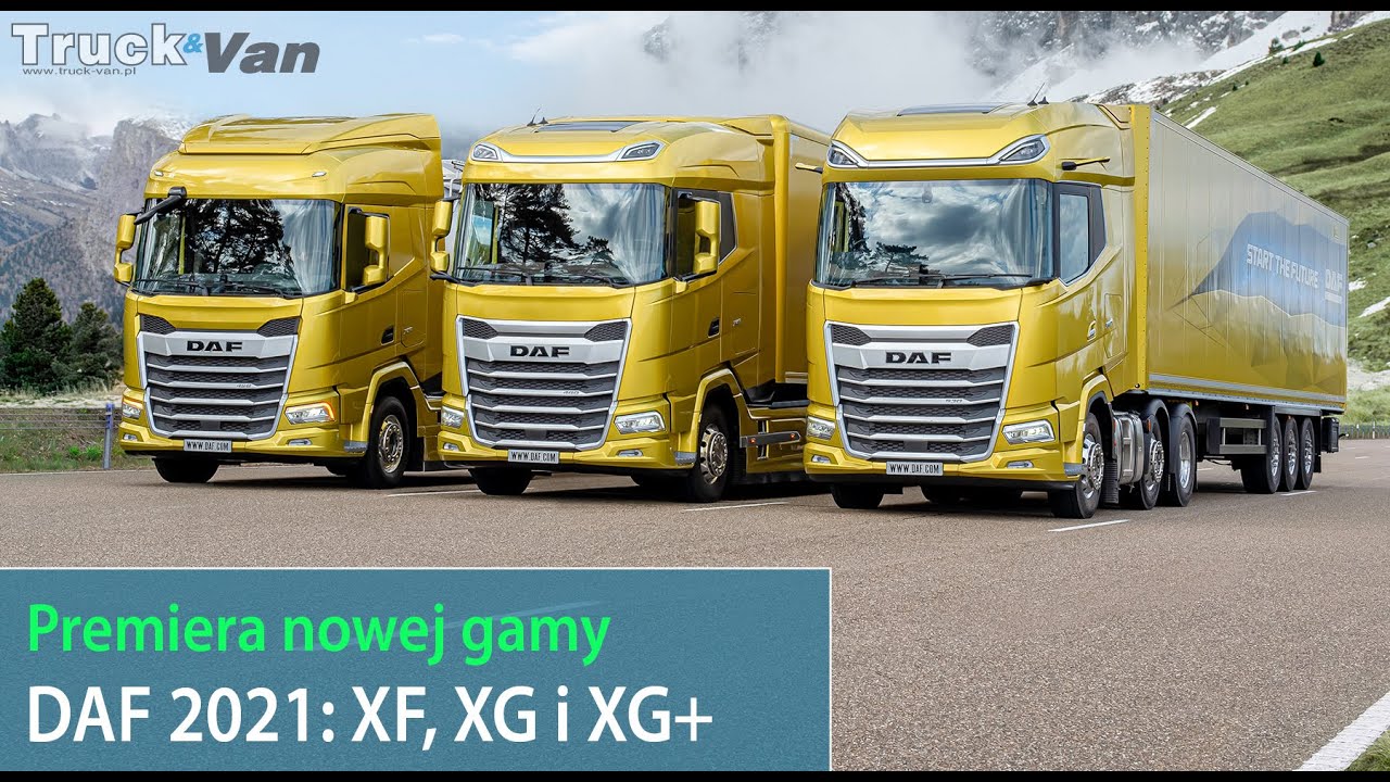 Premiera po polsku Nowy DAF 2021: XF, XG i XG+ premiere new daf xf nowy daf xf xg wnętrze interior