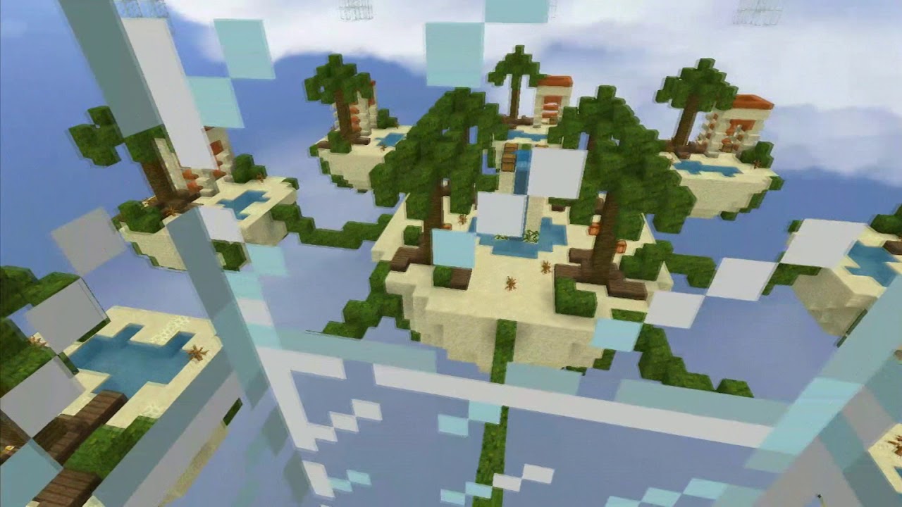 Minecraft PE map - SkyWars (8 Maps) [PvP]. MCPE map. Download Mcworld