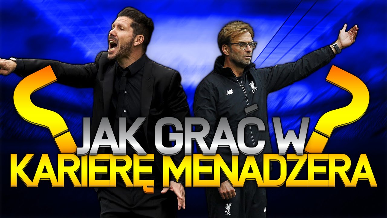 JAK GRAĆ W KARIERĘ MENAGERA?! | PES 16/FIFA 16