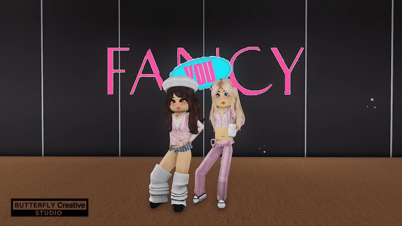 FANCY YOU | DANCE COVER BY AERI (费一舟) & YUNA (유나) | KPOP ROBLOX