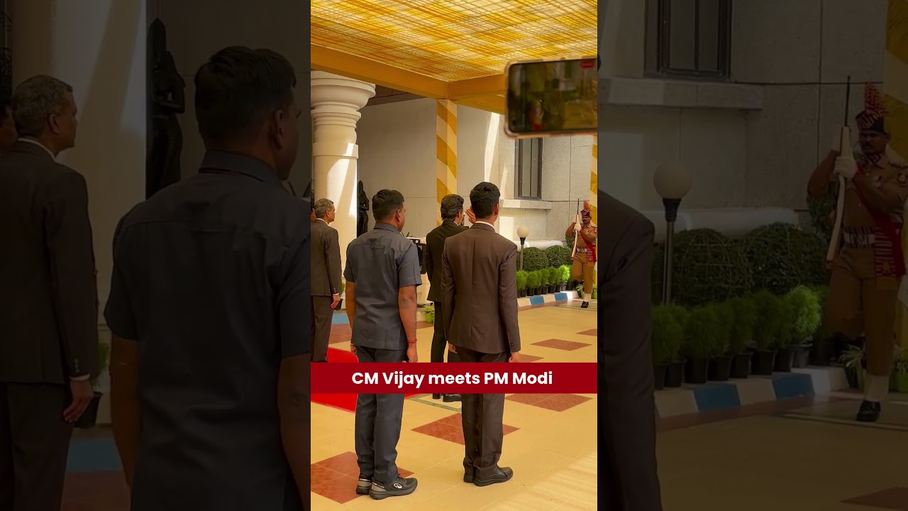 CM Vijay Arrives In Delhi To Meet PM Modi| Starry Scoop