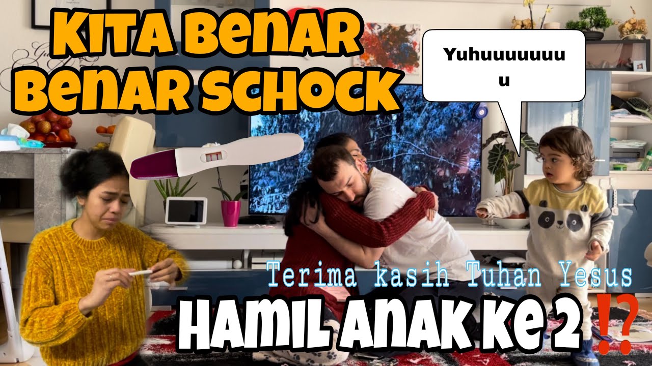 HAMIL ANAK KE 2 ⁉️ REAKSI SUAMI BULE BIKIN TAMBAH SCHOCK #hamil #suamibule