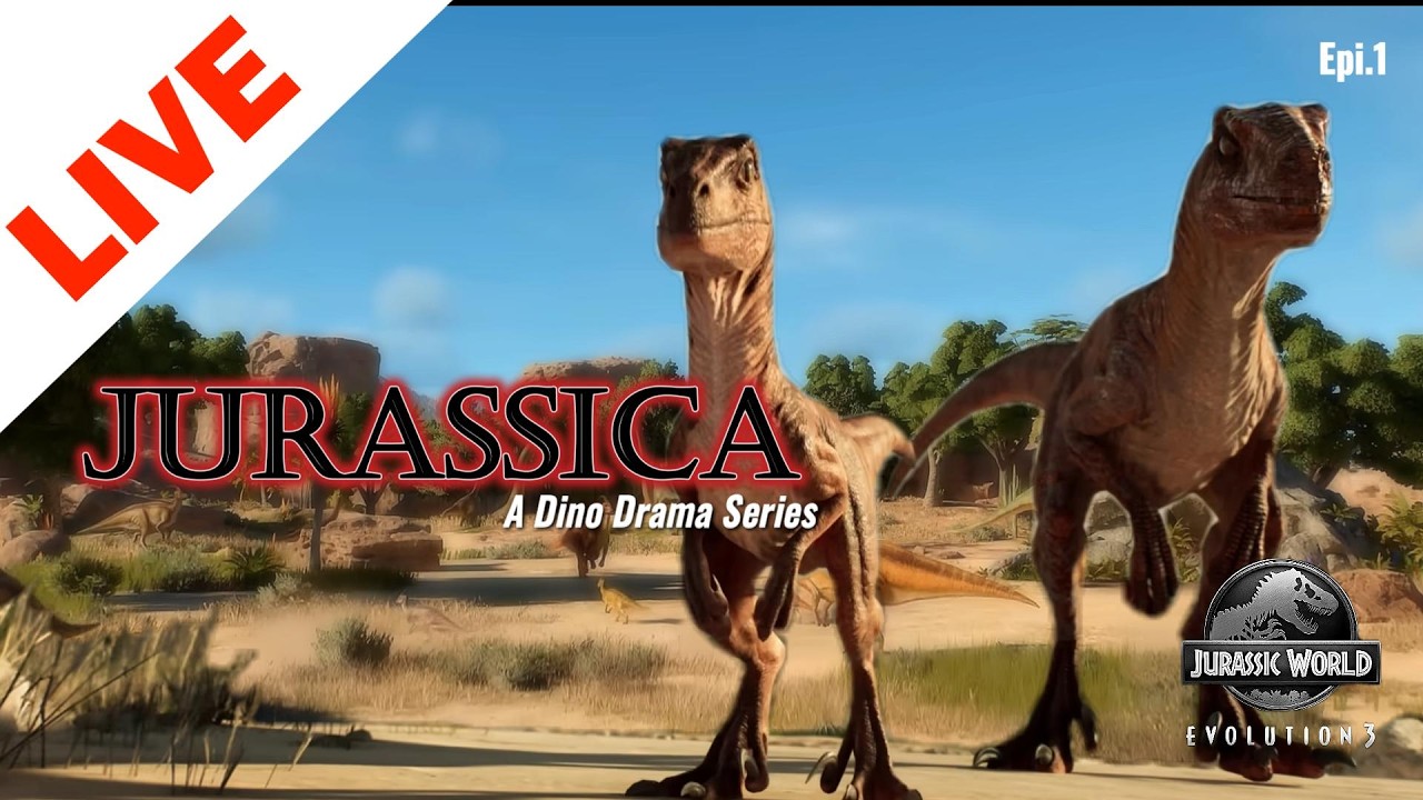 🦕Jurassica🦖: Epi. 1 New Beginnings | A Jurassic World Evolution 3 Dino Drama Story