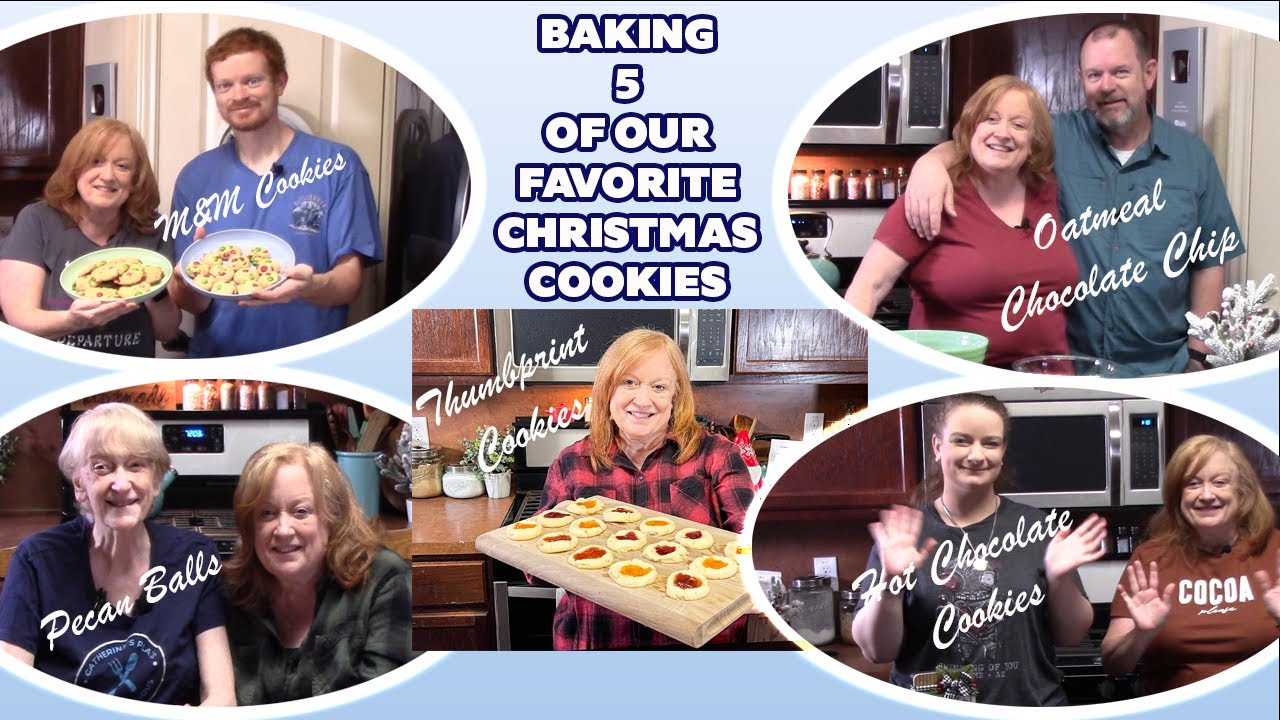 BAKING 5 OF OUR FAVORITE CHRISTMAS COOKIES