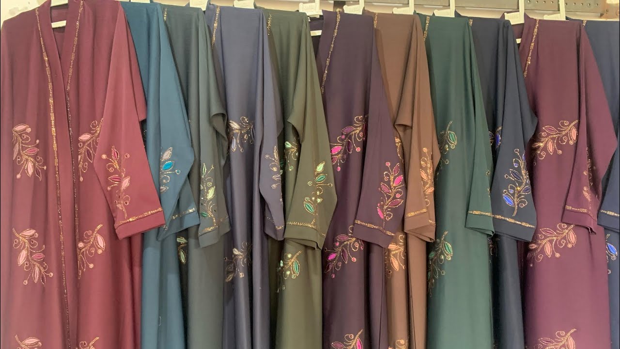 Embroidery abaya collection/new embroidery abaya design/embroidery abaya 2025 /new abay collection