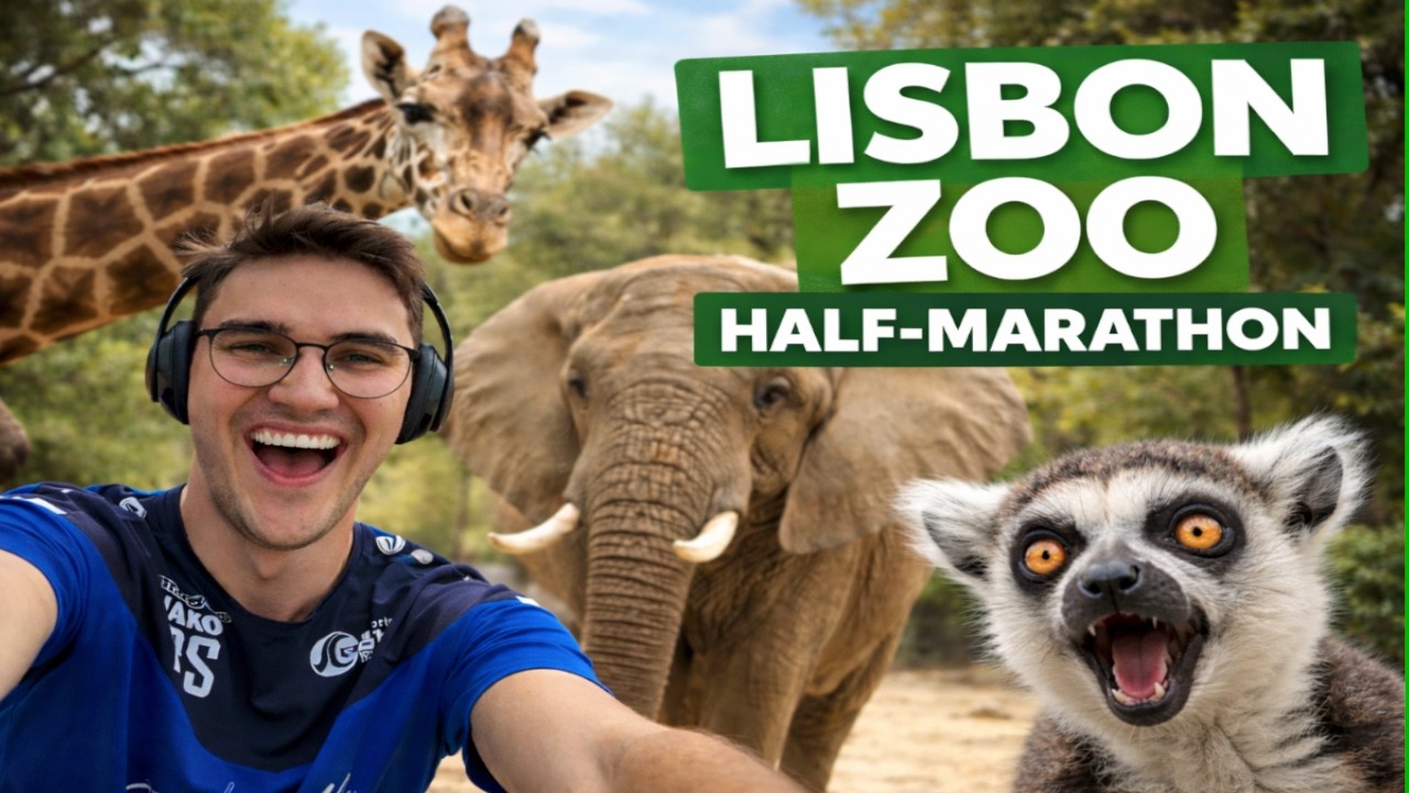 RUNNING 21km in a ZOO in Portugal!