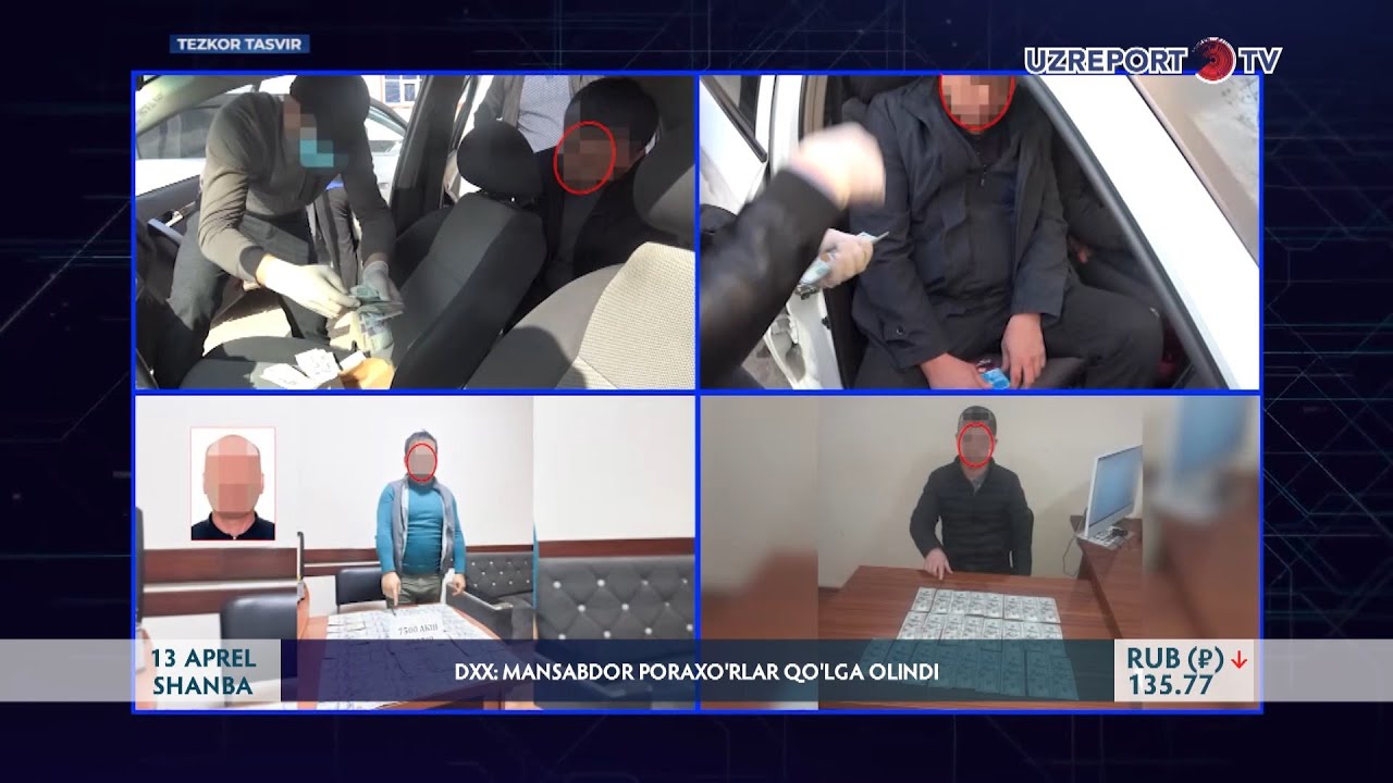 DXX: Mansabdor poraxo‘rlar qo‘lga olindi
