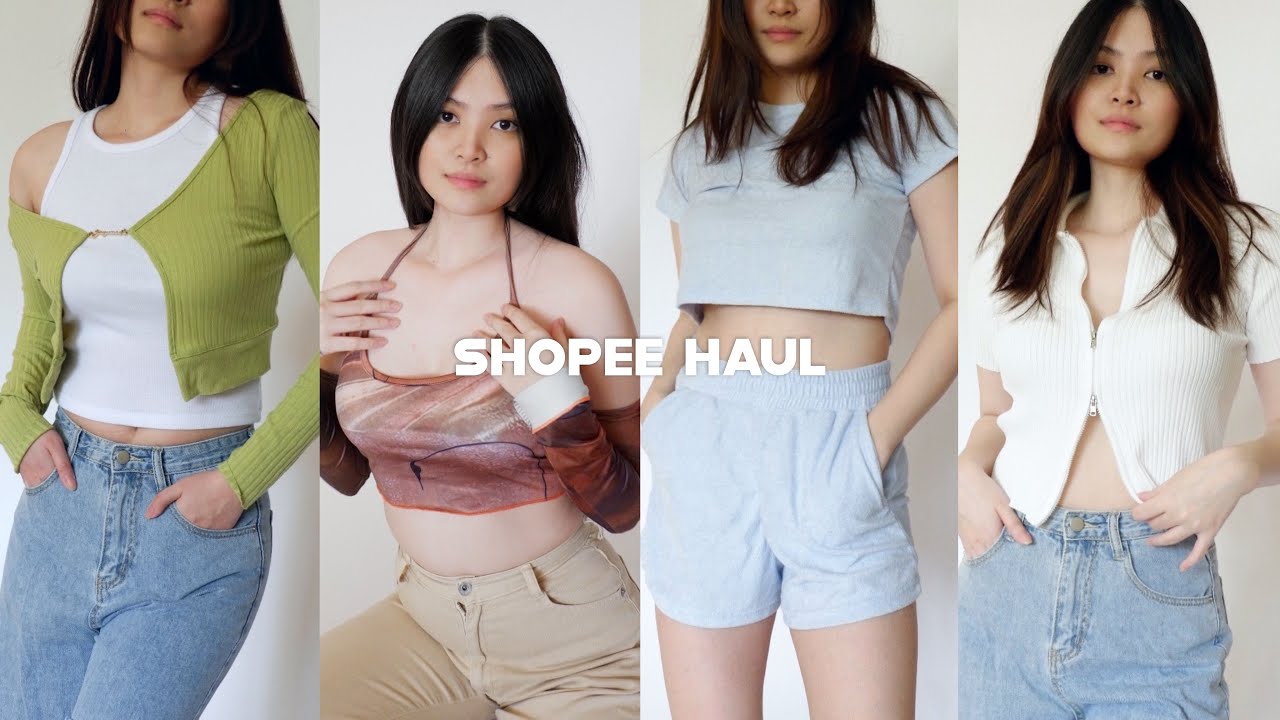 SHOPEE HAUL (holiday fits, tops, coords) 12.12