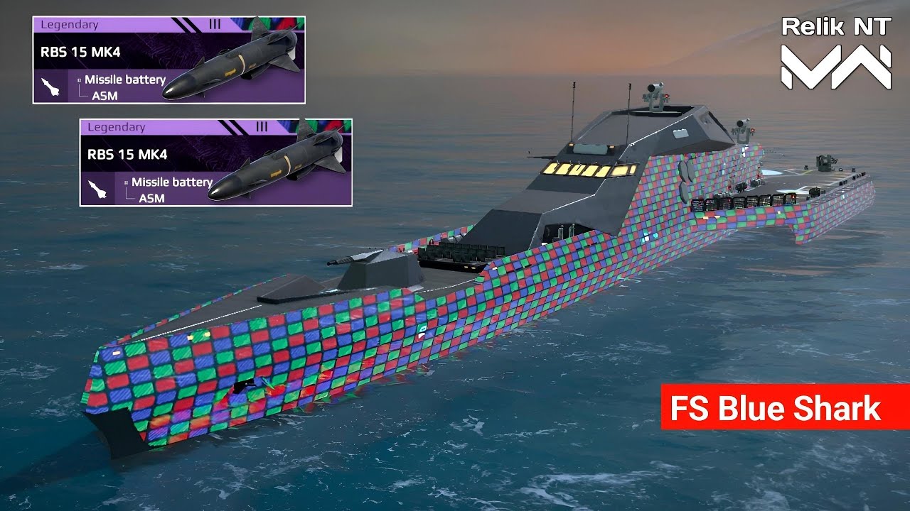 FS Blue Shark After Buff Review And First Gameplay | Modern Warships 
