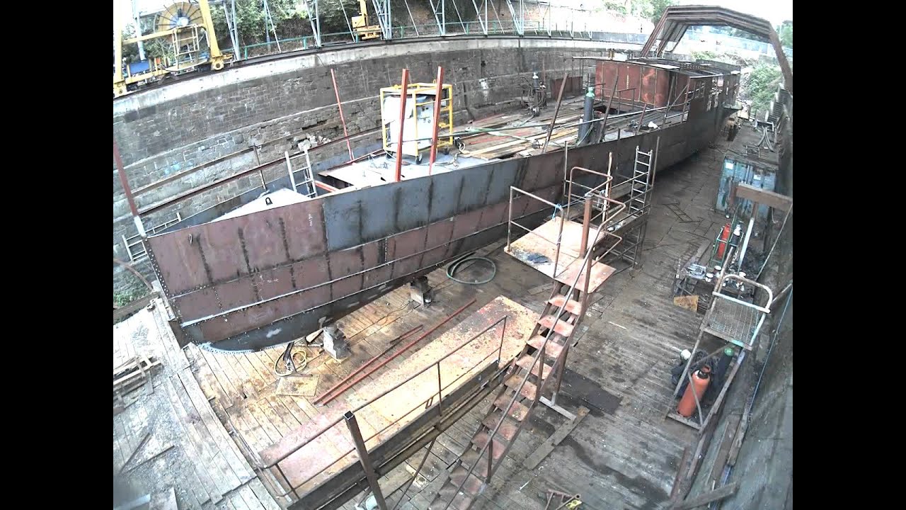 The Medway Queen Rebuild - In 3 minutes - Bow End