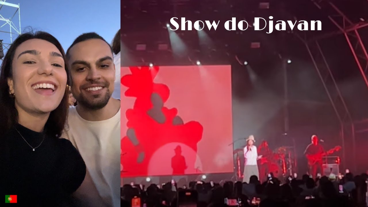 Fomos no show do Djavan em Portugal